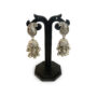 Silver-Toned Jhumka Earring